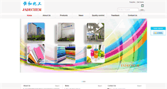 Desktop Screenshot of jadechem-colours.com